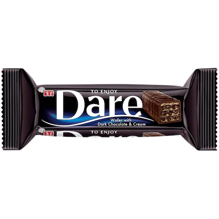 Croissant , Napolitane - Eti Dare Napolitana cu crema de cacao si glazura de ciocolata amaruie 50g