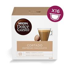 Cafea - Nescafe Dolce Gusto Cortato Espresso Macciato 16 Capsule, 100.8G