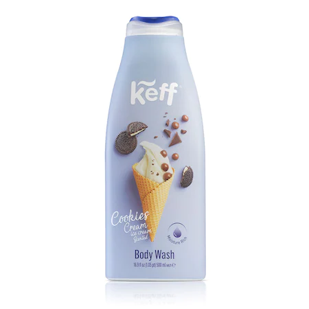 Geluri de dus - Gel de dus Keff Cookie Cream, 500 ml.webp