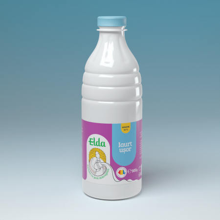 Lactate - Iaurt ușor 900g Elda