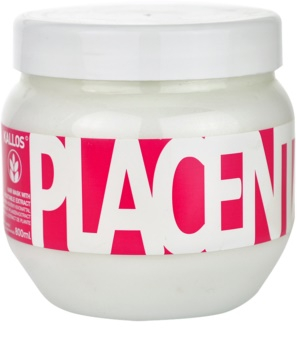 Ingrijire Personala - Kallos Placenta masca pentru păr uscat și deteriorat 800ml