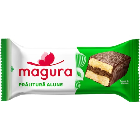 Prajituri , Rulade - Prajitura cu crema de alune Magura 35G