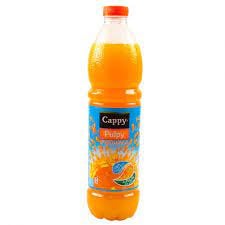Racoritoare - Cappy Pulpy Bautura necarbogazoasa cu suc de portocale 1.5L sgr