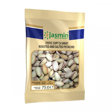 Chipsuri Snacks / Alune Seminte - Fistic Copt si Sarat Jasmin 75g