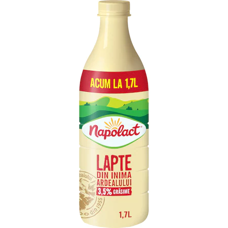 Lactate - Lapte 3.5% grasime 1.7L Napolact