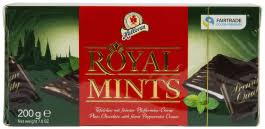Ciocolata ,Bomboane - Ciocolata cu menta Halloren Royal Mints 200g