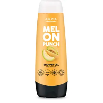 Cosmetice - Gel de dus Melon Punch, 250ml, Aroma.webp