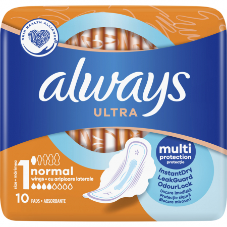 Cosmetice - Always Ultra  Absorbante Normal 10 bucati.jpg