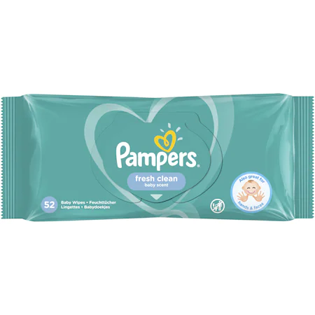 Cosmetice - servetele umede fresh clean 52buc.webp