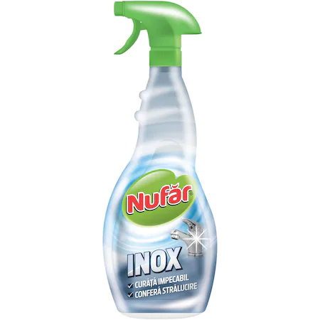 Curatenie si intretinere - Solutie curatare inox Nufar, 500 ml.webp