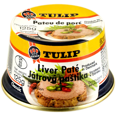 Conserve - Pate de porc 125g Tulip