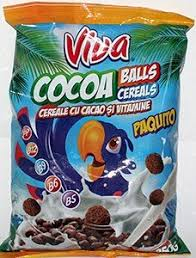 Cereale - Cereale Cocoa Balls Viva 250G