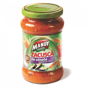 Conserve - Mandy zacusca cu vinete coapte 300 g