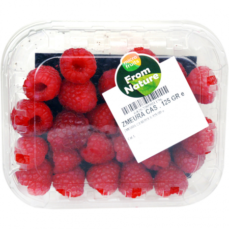Fructe si Legume - Zmeura casoleta 125g