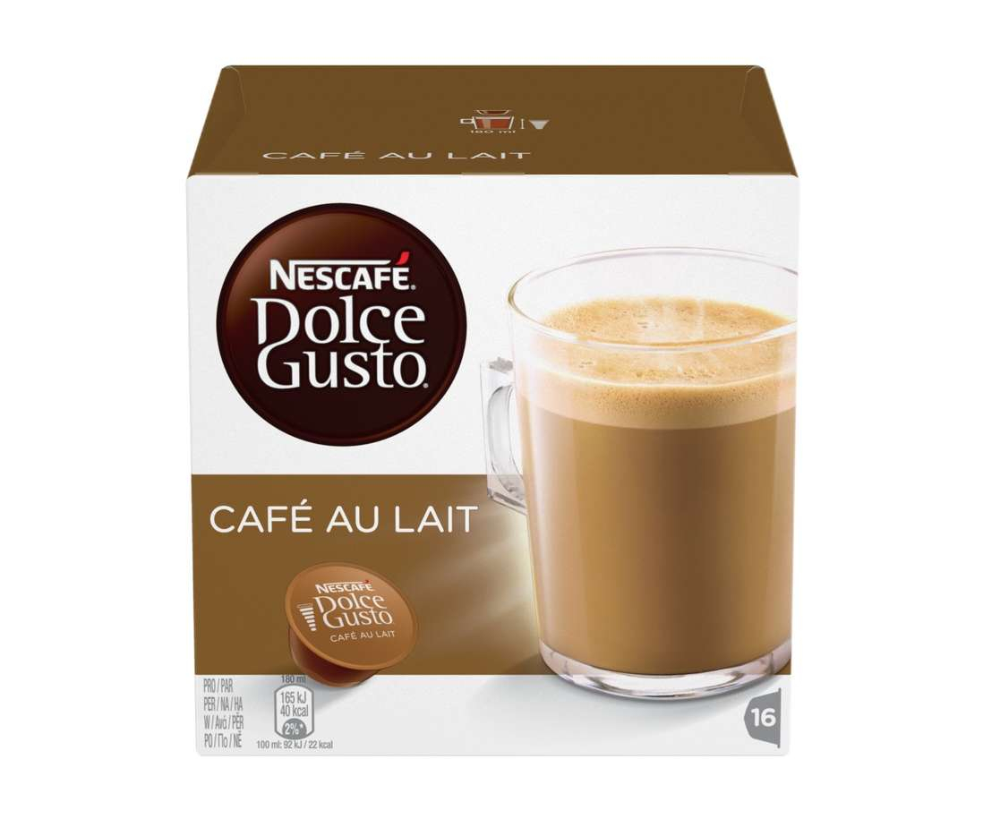mature Brave Proposal Nescafe Dolce Gusto CafE au Lait cafea 16 capsule cafea 16 bauturi 160 g