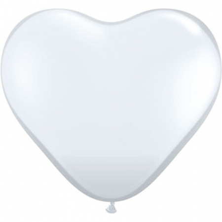 Baloane Latex - Baloane Latex Heart Diamond Clear 26 cm DB43721
