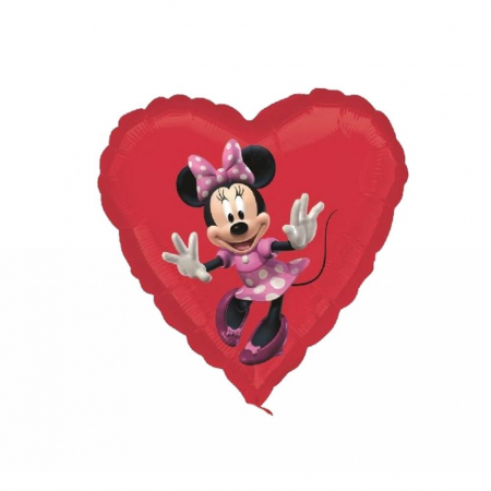 Baloane Folie - Balon folie inima Minnie 45cm DB22944