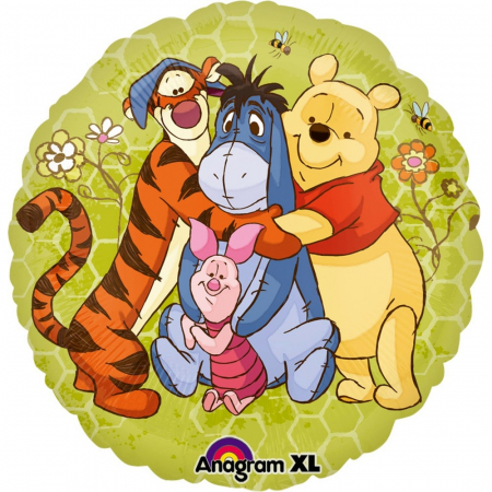 Baloane Folie - Balon Folie Winnie The Pooh 45 cm 1 buc DB2232102