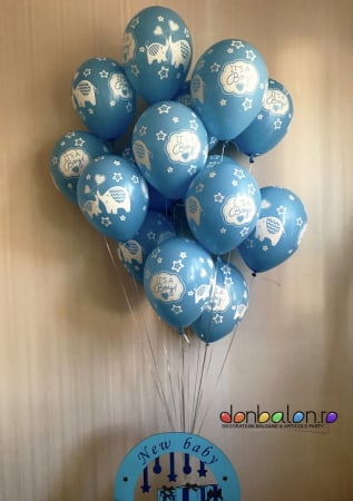 Buchete de Baloane - Buchet 15 baloane It-s a boy DBB45442