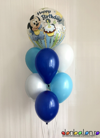 Buchete de Baloane - Buchet 1st Birthday Mickey DBB12864