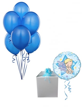 Buchete de Baloane - Buchet Yep I'm a Boy DBB86885