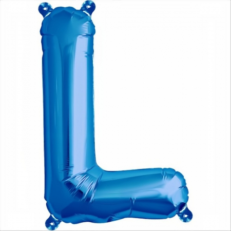 Litera Albastra Foil Balloons 1 buc 41 cm DBNB00531 [12]