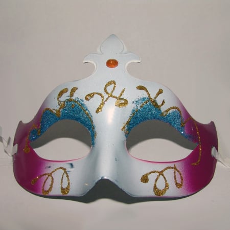 Masca venetiana pentru petrecere diverse modele 1 buc DBSMFITC36  [3]