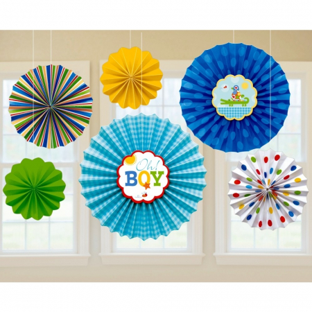 Ornamente sala - Ornamente Pentru Botez Baby Boy Set 6 buc DB291117