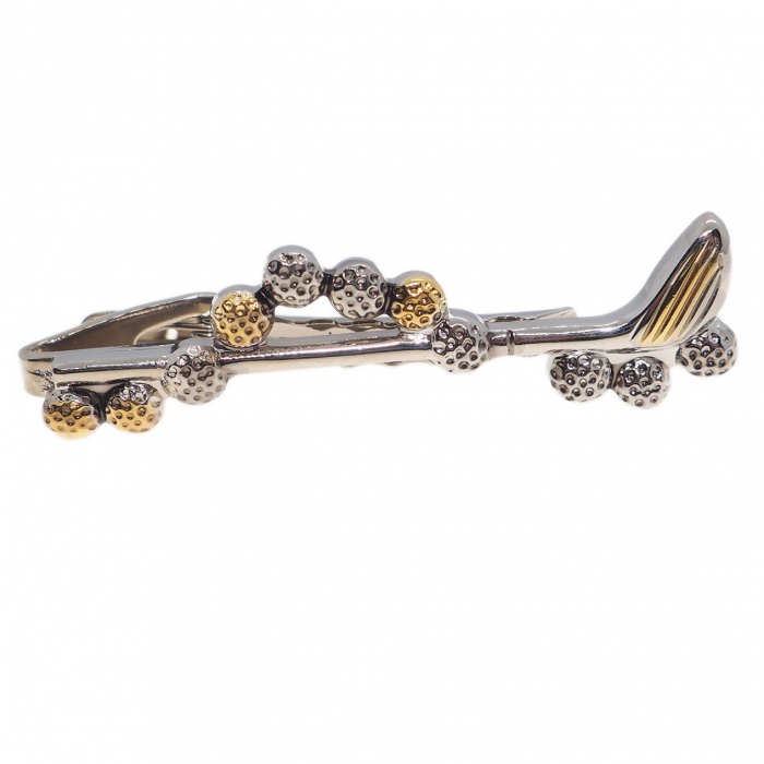 Ac cravata Dras galvanizat figurina crosa golf mingi aurit 11148 [1]