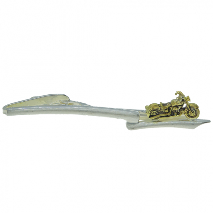 Ac cravata Dras galvanizat model figurina motocicleta partial aurit 11111 [1]