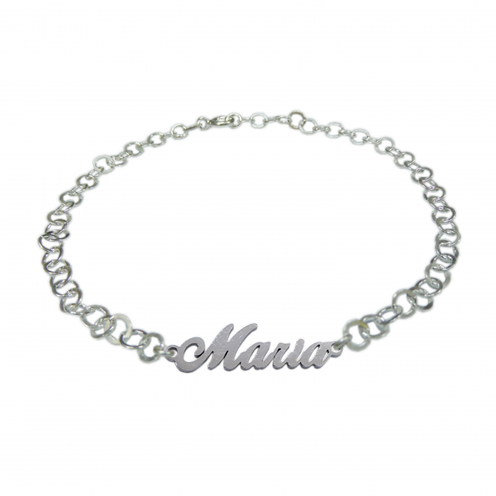 Bratara argint personalizata nume Maria argint reglabila 9436380 Dras [1]