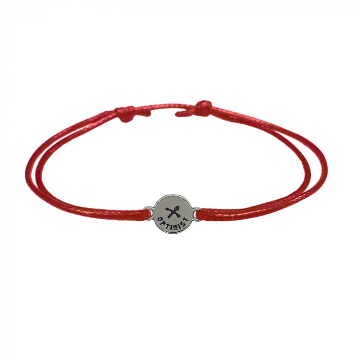 Bratara snur rosu personalizata zodie Sagetator argint zodiac european 9793100 Dras [2]