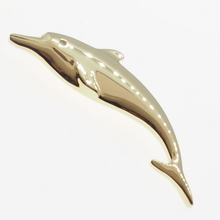 Brosa aurita figurina Delfin model 15106_1P Dras [4]