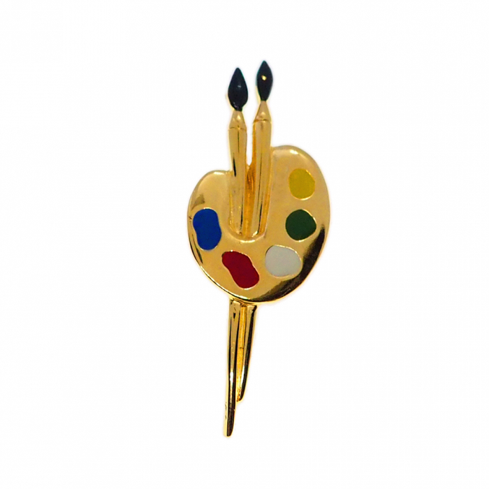 Brosa aurita figurina Paleta de culori model 15085 Dras [1]