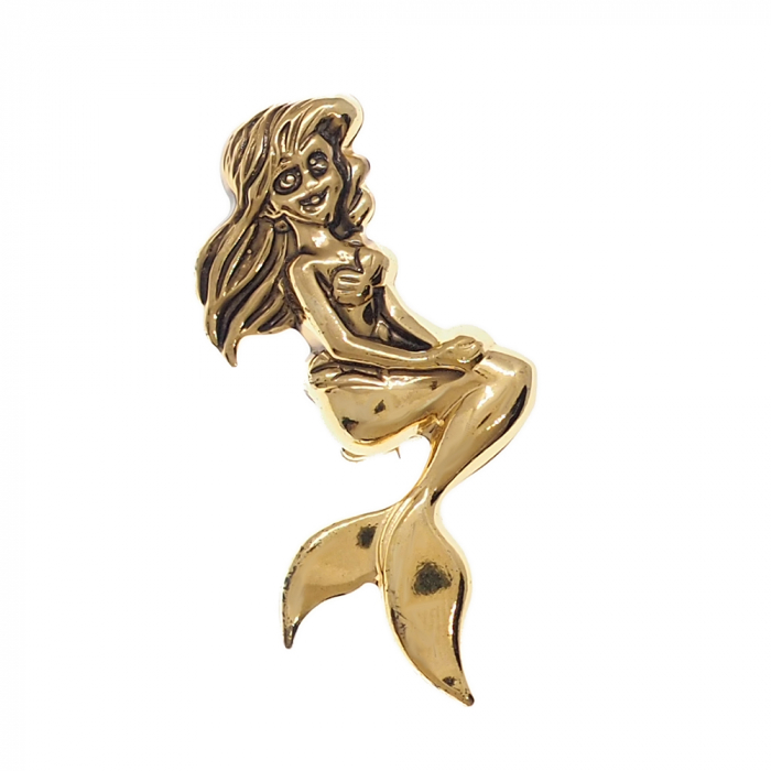 Brosa aurita figurina Sirena model 15055 Dras [1]