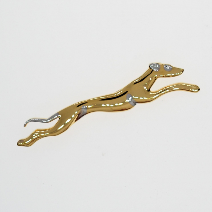 Brosa galvanizata figurina Caine partial aurita model 15045 Dras [4]