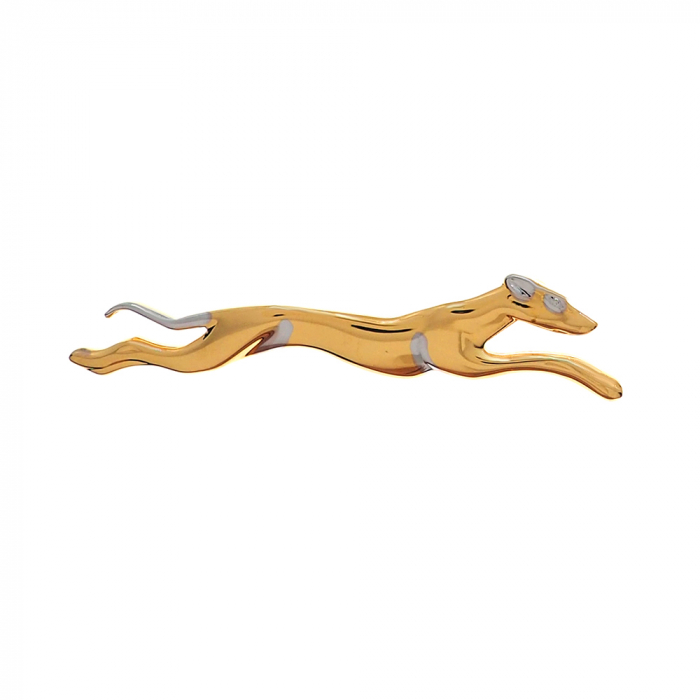 Brosa galvanizata figurina Caine partial aurita model 15045 Dras [1]