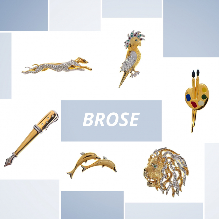 Brosa patinata model 15111 Dras [3]