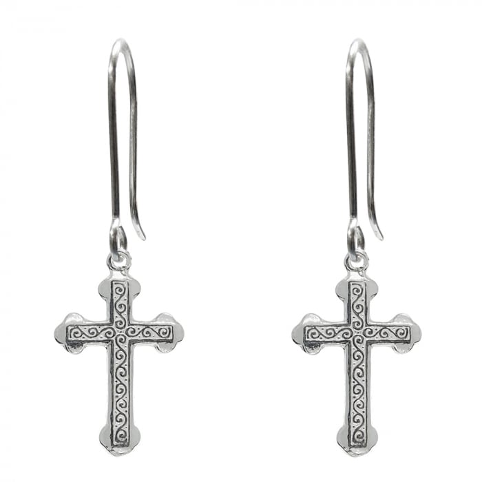 Cercei argint Cruciulita 4183280 Dras [1]