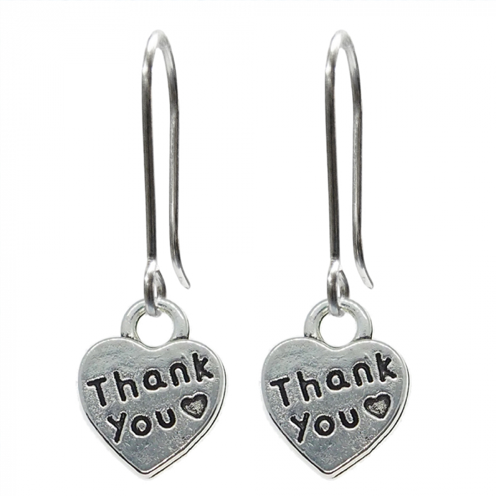 Cercei argint Inimioara thank you 9574330 Dras [1]