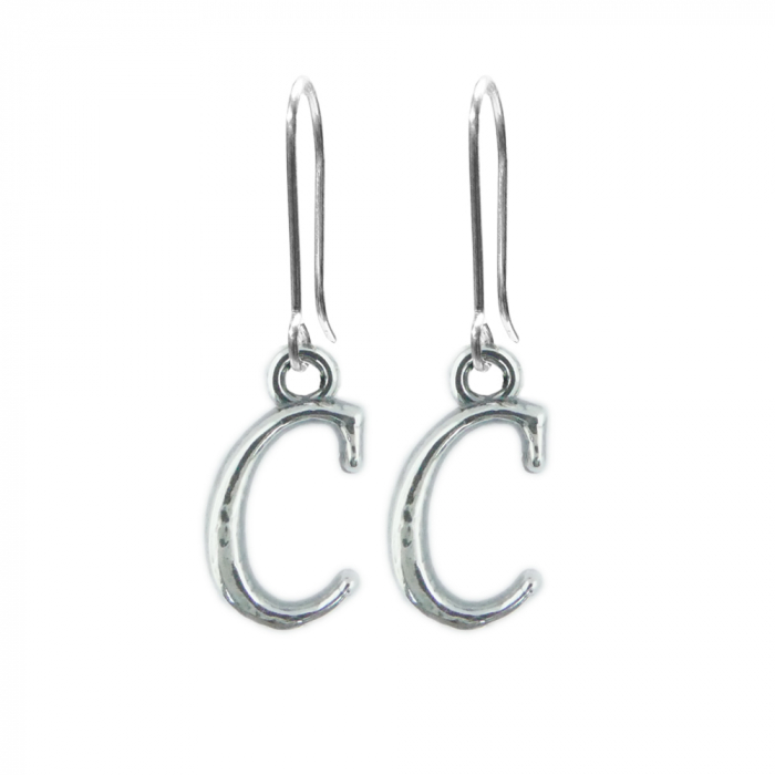 Cercei argint Litera C 9215250 Dras [1]