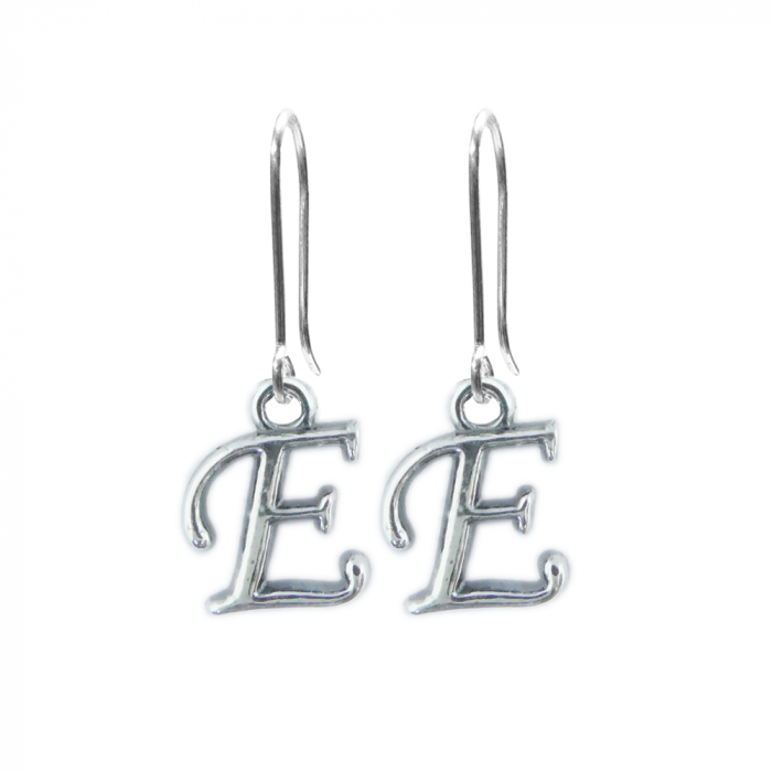 Cercei argint Litera E 9217250 Dras [1]