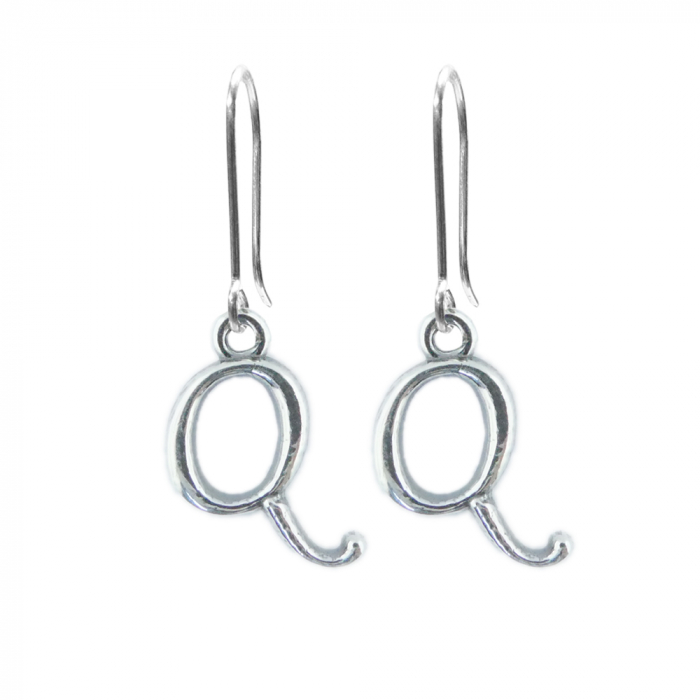 Cercei argint Litera Q 9228250 Dras [1]