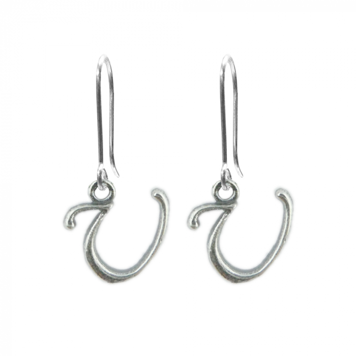 Cercei argint Litera U 9254250 Dras [1]