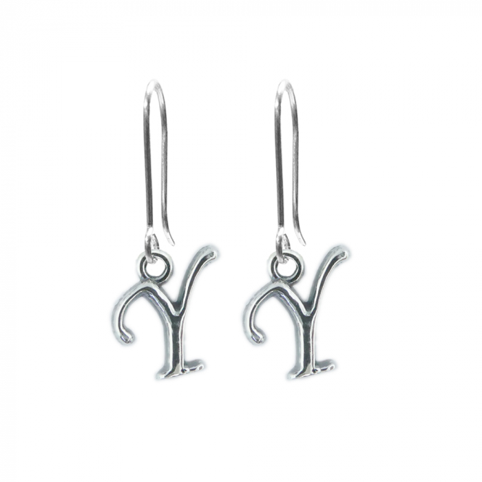 Cercei argint Litera Y 9234250 Dras [1]