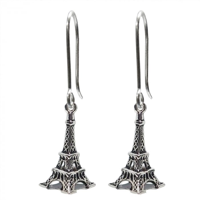 Cercei argint Turnul Eiffel 9593390 Dras [1]