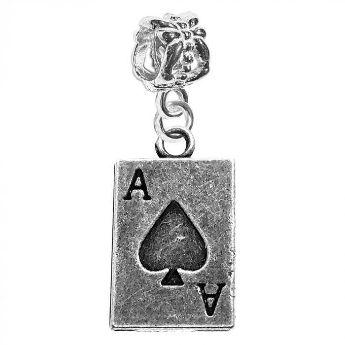 Charm argint Carte joc As 9580420 Dras [1]