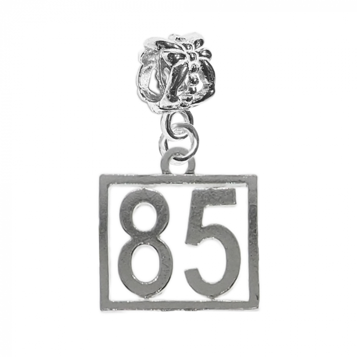 Charm argint Cifra 85 numar norocos cifre aniversare 10248_5360 Dras [1]