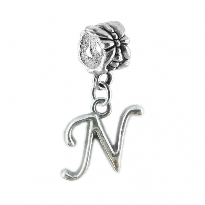 Charm argint Litera N 9225170 Dras [1]