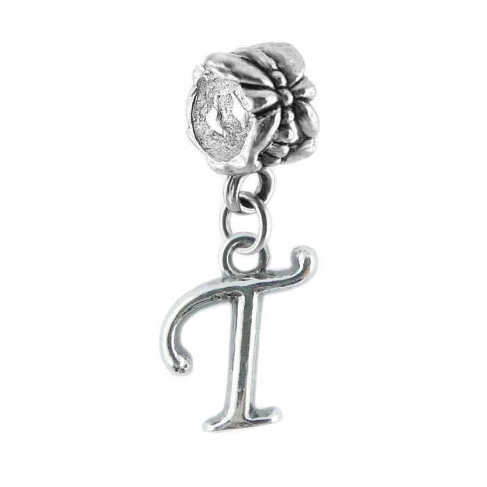 Charm argint Litera T 9230140 Dras [1]
